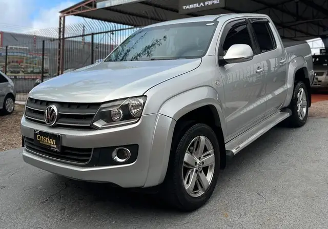 Carro Volkswagen Amarok 2016 2.0 CD 4x4 TDi Highline (Aut)