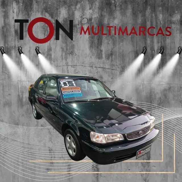 Carro Toyota Corolla 2001 Sedan XEi 1.8 16V (aut)