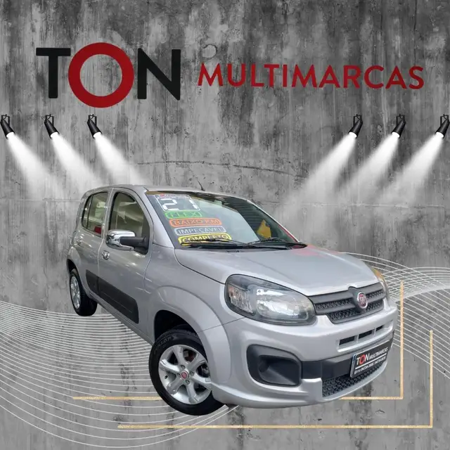 Carro Fiat Uno 2021 Attractive 1.0