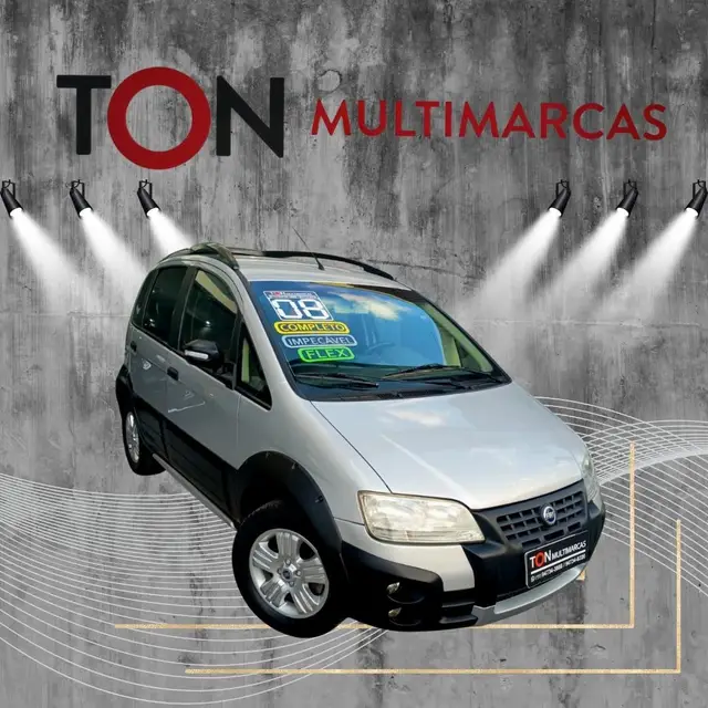Carro Fiat Idea 2008 Adventure 1.8 (Flex)