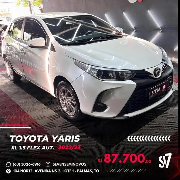 Carro Toyota Yaris 2023 XL 1.5 (Flex) (Aut)