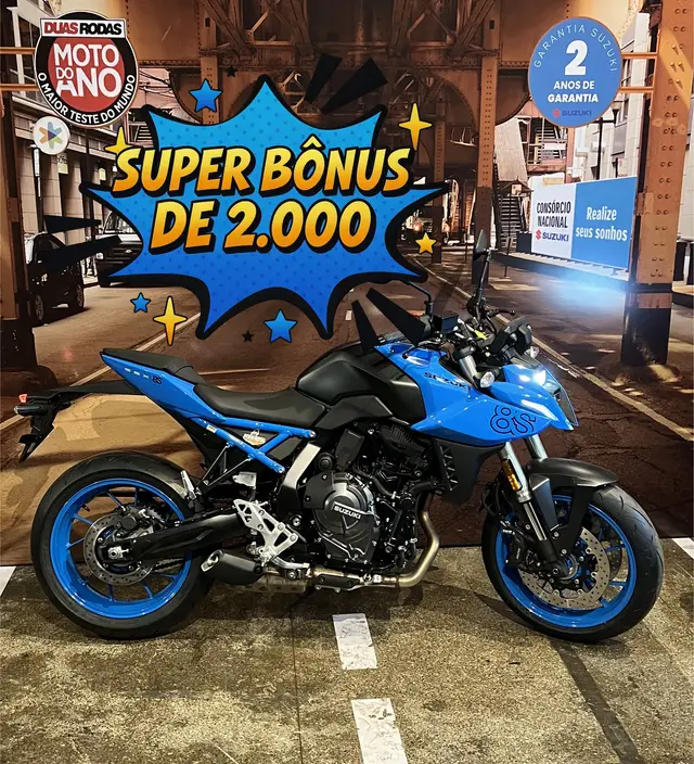 Moto Suzuki GSX-8S 2025 776 cc
