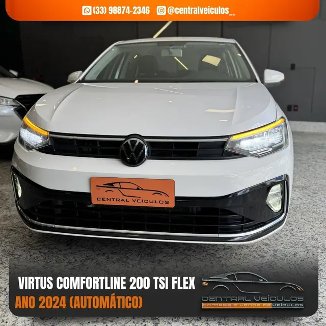 Carro Volkswagen Virtus 2024 Comfortline 1.0 200 TSI
