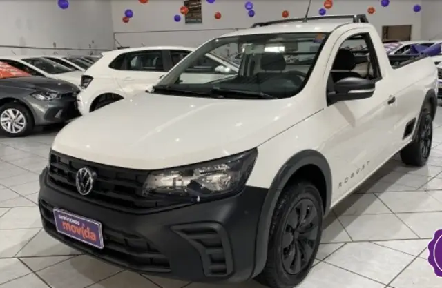 Carro Volkswagen Saveiro 2025 Robust Total Flex 16V