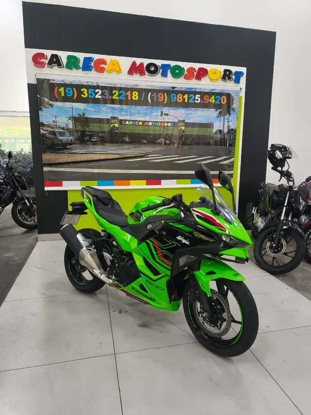Moto Kawasaki Ninja 2025 500 SE
