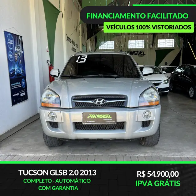Carro Hyundai Tucson 2013 GLS 2.0 16V (aut)