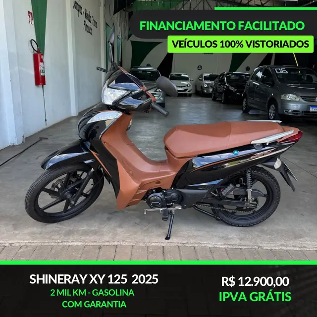 Moto Shineray JET 125 2025 2X