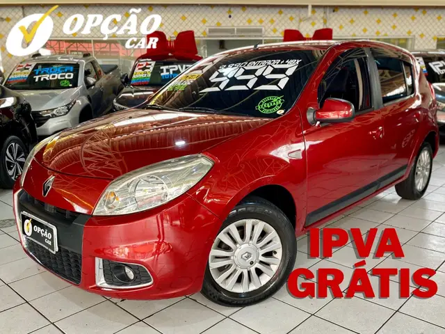 Carro Renault Sandero 2013 Privilège 1.6 8V Hi-Torque (flex)