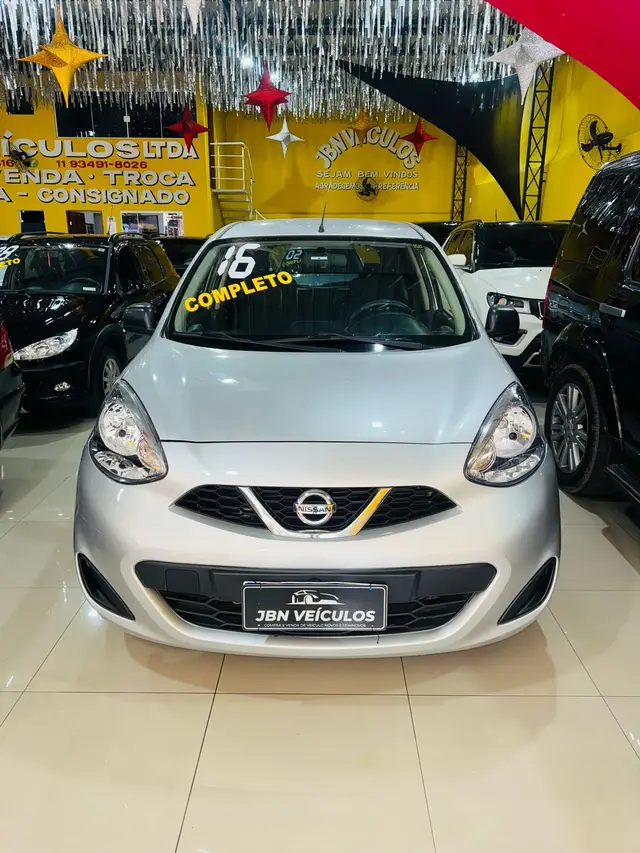 Carro Nissan March 2016 1.0 12V S (Flex)