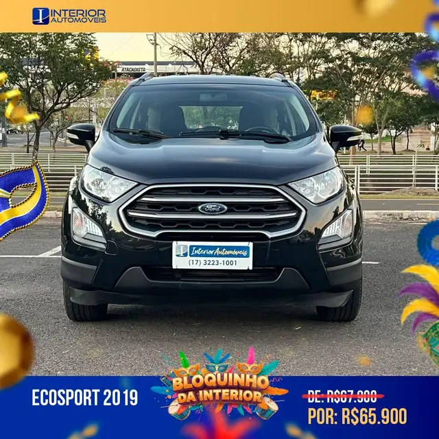 Carro Ford EcoSport 2019 SE 1.5 (Flex)