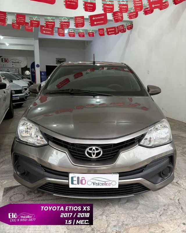 Carro Toyota Etios Sedan 2018 XS 1.5 (Flex)