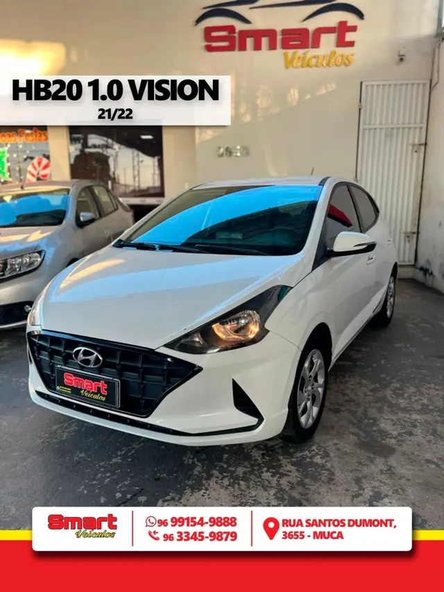 Carro Hyundai HB20 2022 Vision 1.0