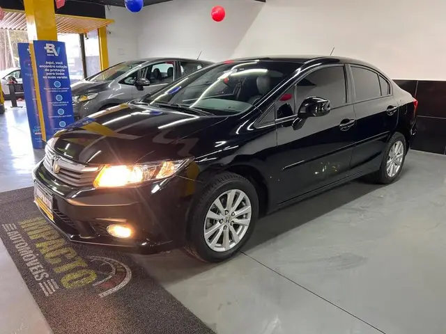 Carro Honda Civic 2014 New  LXS 1.8 16V i-VTEC (Aut) (Flex)