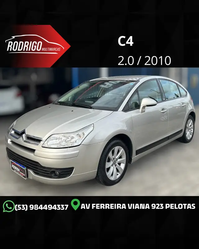 Carro Citroën C4 2010 Exclusive 2.0 (flex)