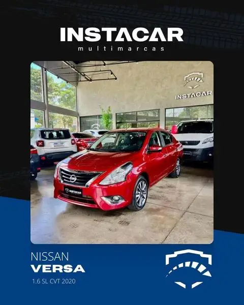 Carro Nissan Versa 2020 1.6 16V SL FlexStart CVT (Flex)