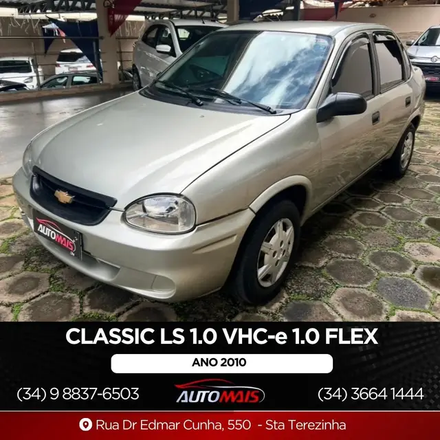 Carro Chevrolet Classic 2010 LS 1.0 VHCE (Flex)
