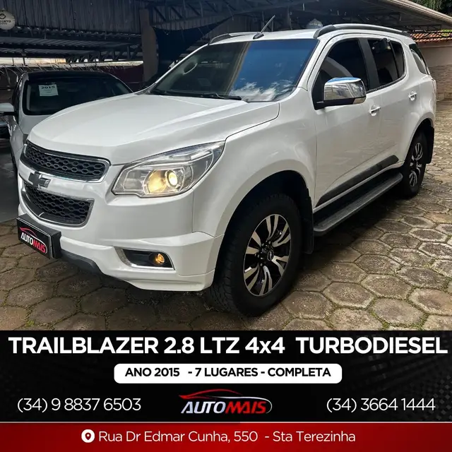 Carro Chevrolet Trailblazer 2015 2.8 TD LTZ 4WD (Aut)