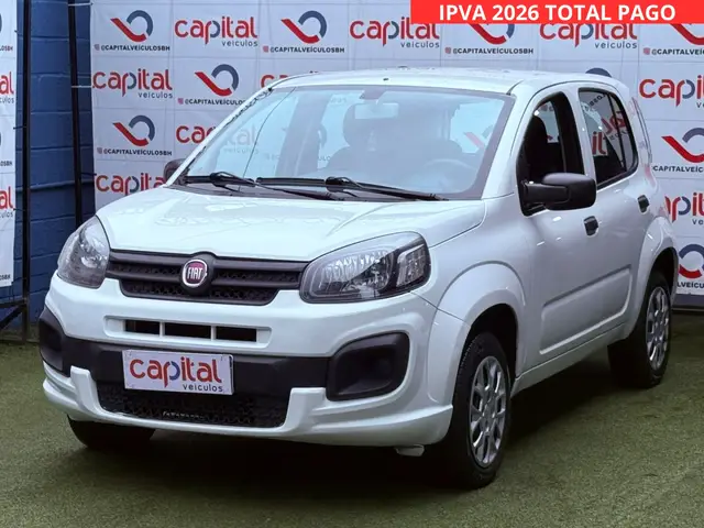 Carro Fiat Uno 2021 Attractive 1.0