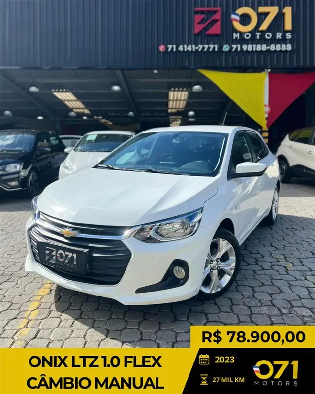 Carro Chevrolet Onix 2023 LTZ 1.0 Turbo