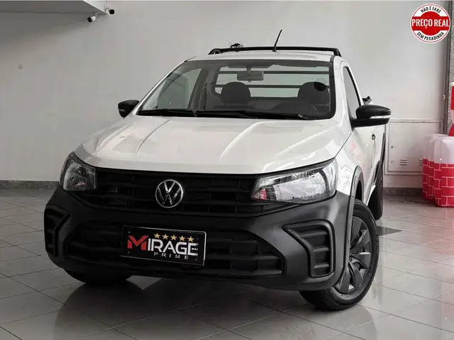 Carro Volkswagen Saveiro 2024 Robust CS 1.6