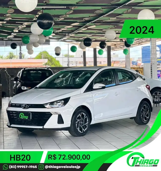 Carro Hyundai HB20 2024 Comfort 1.0 (Flex)