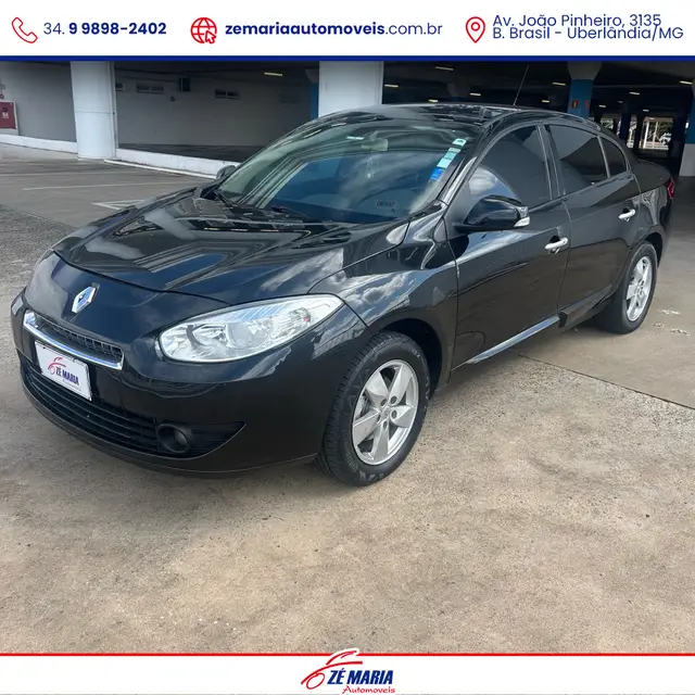 Carro Renault Fluence 2012 2.0 16V Dynamique (Aut) (Flex)