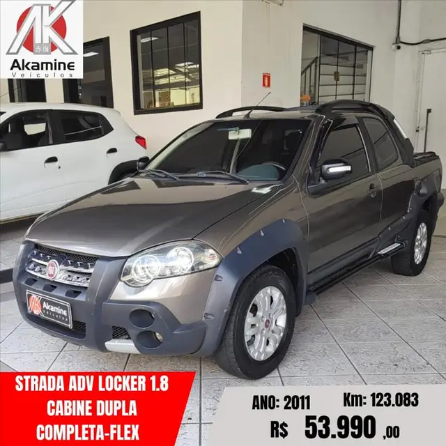 Carro Fiat Strada 2011 Adventure 1.8 16V (Flex) (Cabine Dupla)