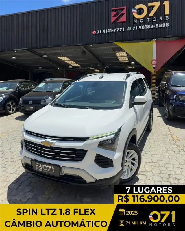 Carro Chevrolet Spin 2024 LTZ 1.8 (Aut.)