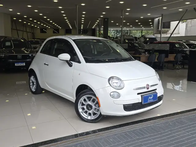 Carro Fiat 500 2015 Cult Dualogic 1.4 Evo (Flex)