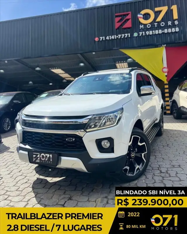 Carro Chevrolet Trailblazer 2022 PREMIER 2.8 TB Diesel (Aut)