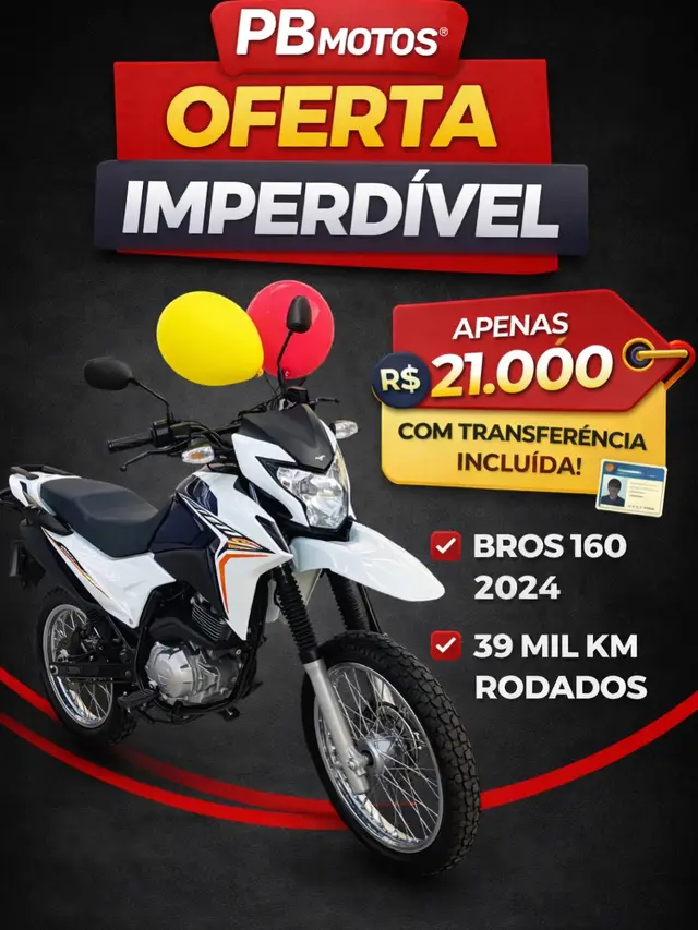 Moto Honda NXR 160 2024 Bros ABS