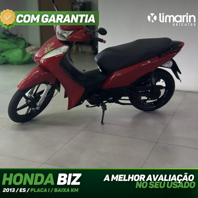 Moto Honda Biz 125 2013 ES