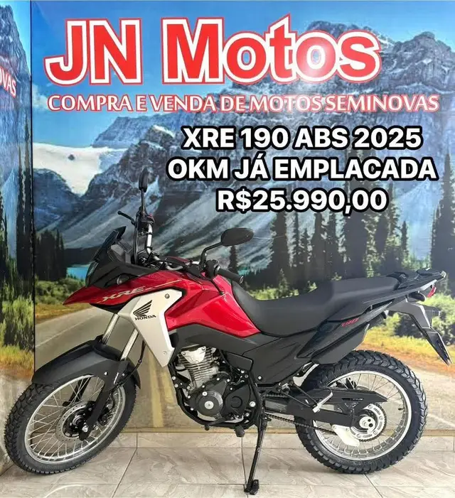 Moto Honda XRE 190 2025 ABS
