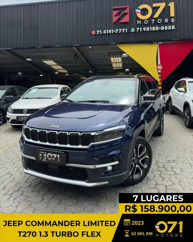 Carro Jeep Commander 2023 Limited 1.3 T270