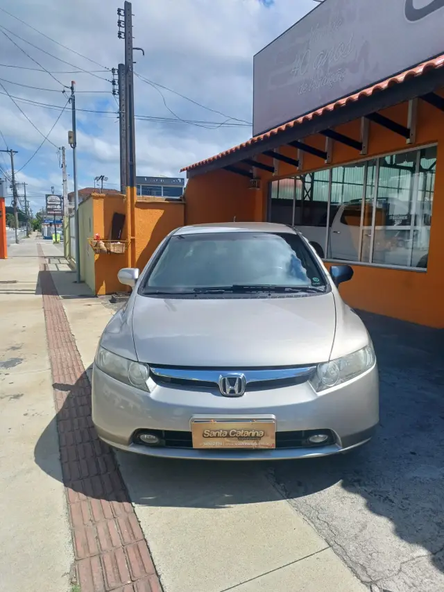 Carro Honda Civic 2008 New  LXS 1.8 16V (Aut) (Flex)