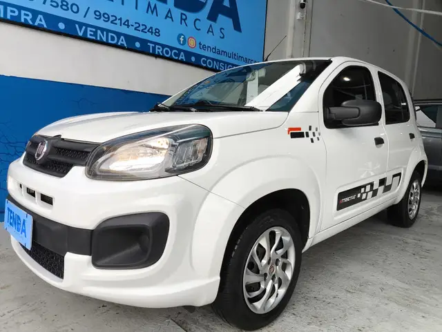 Carro Fiat Uno 2021 Attractive 1.0