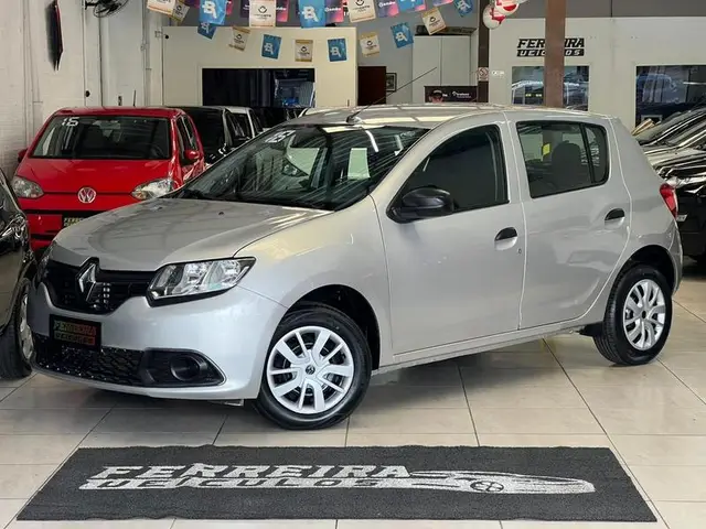 Carro Renault Sandero 2018 Authentique 1.0 12V SCe (Flex)