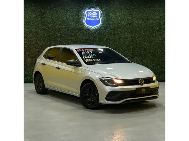 Carro Volkswagen Polo 2025 Track 1.0 Flex 12V 5p