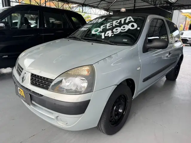 Carro Renault Clio 2004 Hatch. Authentique 1.0 8V