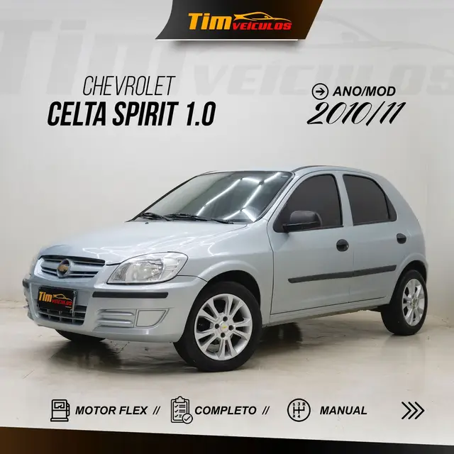 Carro Chevrolet Celta 2011 Spirit 1.0 VHCE (Flex) 4p
