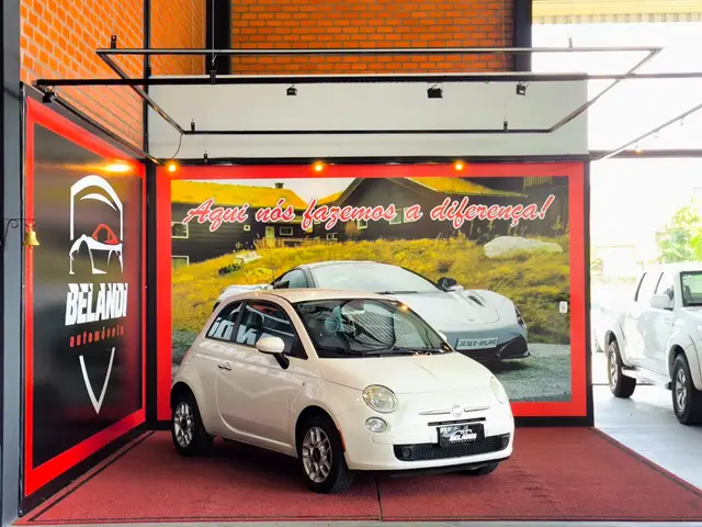 Carro Fiat 500 2014 Cult Dualogic 1.4 Evo (Flex)