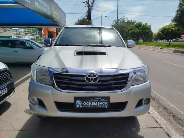 Carro Toyota Hilux Cabine Dupla 2012 Hilux 3.0 TDI 4x4 CD SRV (Aut)
