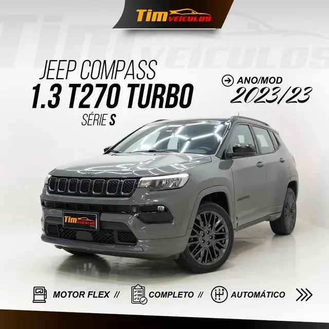 Carro Jeep Compass 2023 Série S 1.3 T270 (Aut) (Flex)