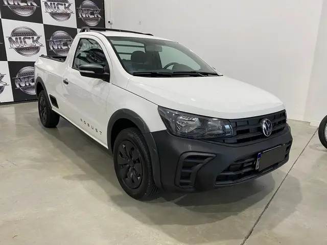 Carro Volkswagen Saveiro 2025 Robust Total Flex 16V