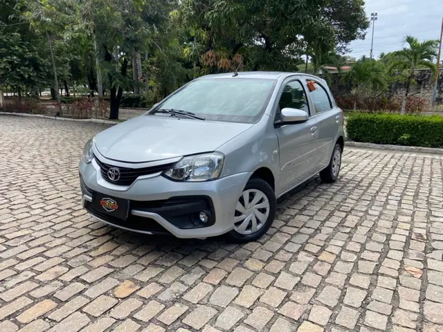 Carro Toyota Etios 2018 X 1.3 (Aut) (Flex)