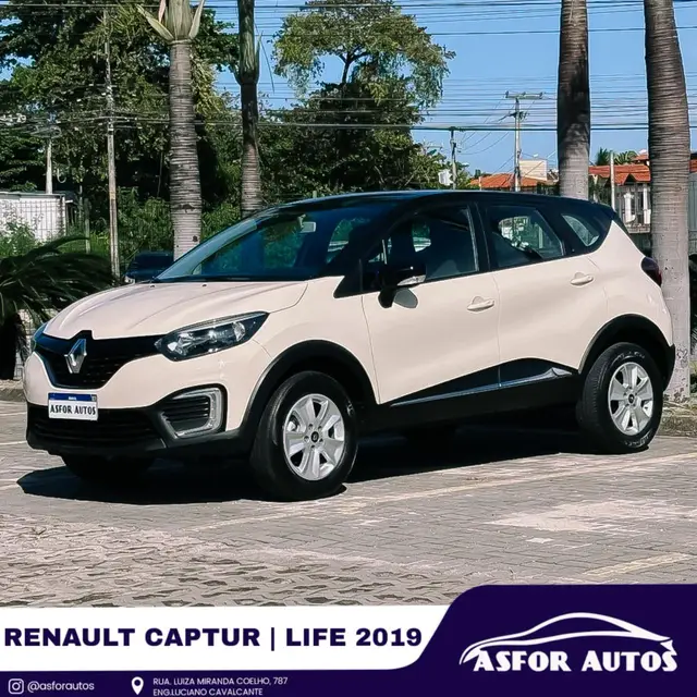 Carro Renault Captur 2019 Life 1.6 16v SCe CVT (Flex)
