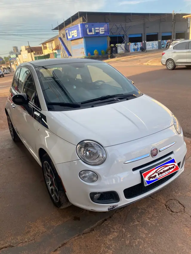 Carro Fiat 500 2012 Sport Air 1.4 16V