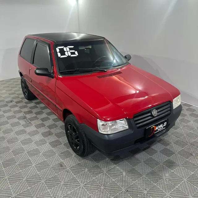 Carro Fiat Uno Mille 2006 Fire 1.0
