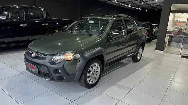 Carro Fiat Strada 2016 Adventure Ext. 1.8  Dual. Flex CD
