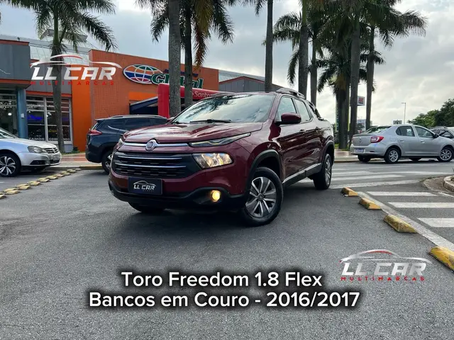 Carro Fiat Toro 2017 Freedom Open Edition 1.8 AT6 4x2 (Flex)